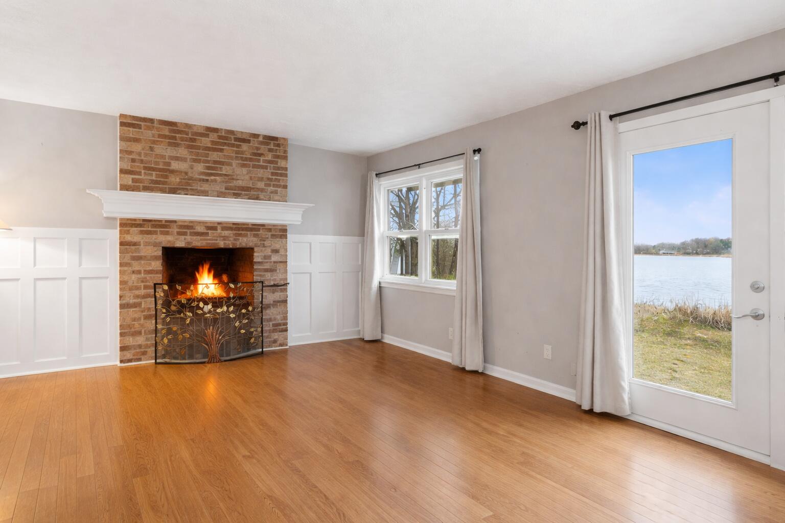 265 Indian Trail Munith, MI 49259 - Photo 4 of 20 Main Living Fire Place