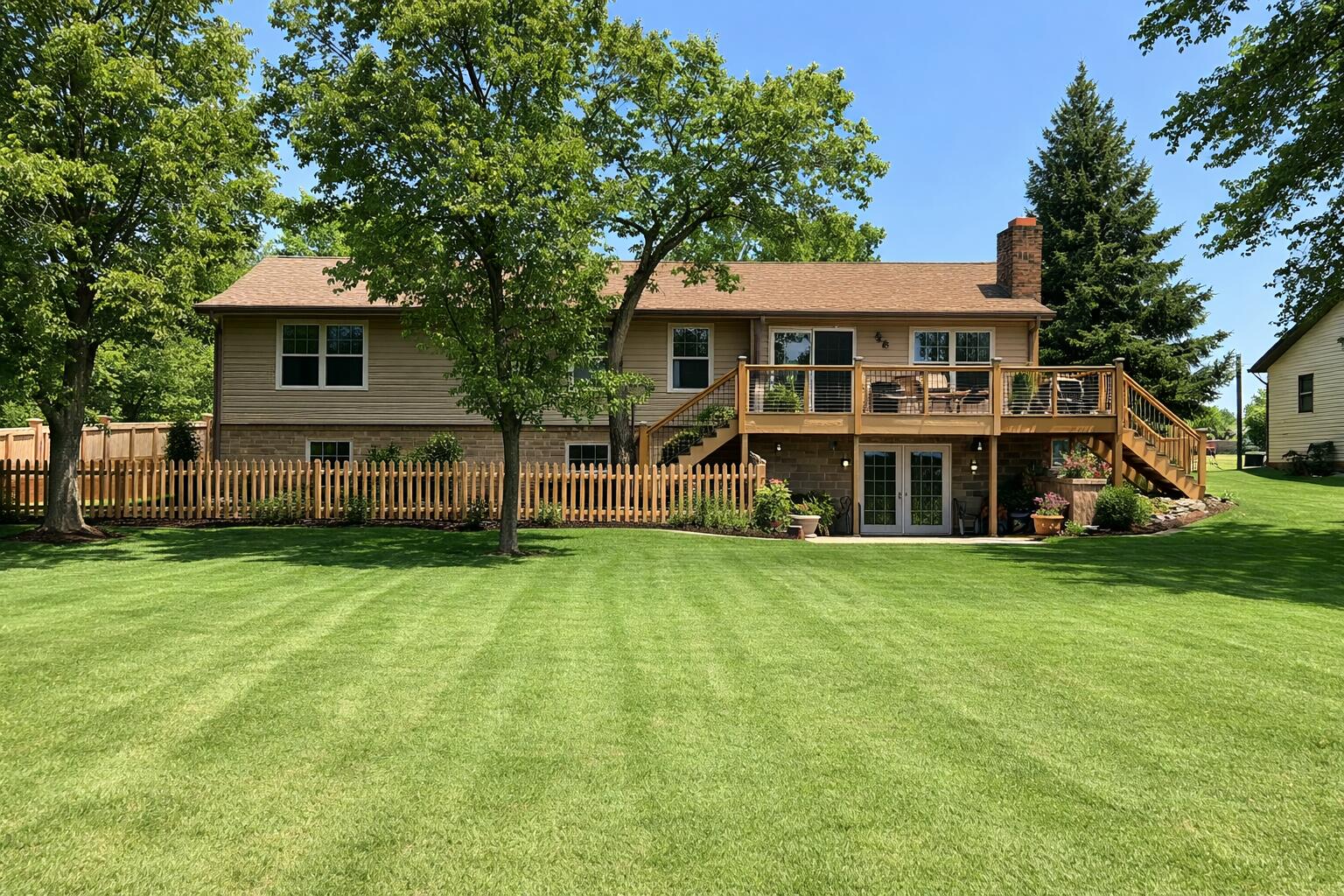 265 Indian Trail Munith, MI 49259 - Photo 7 of 20 Back of Home