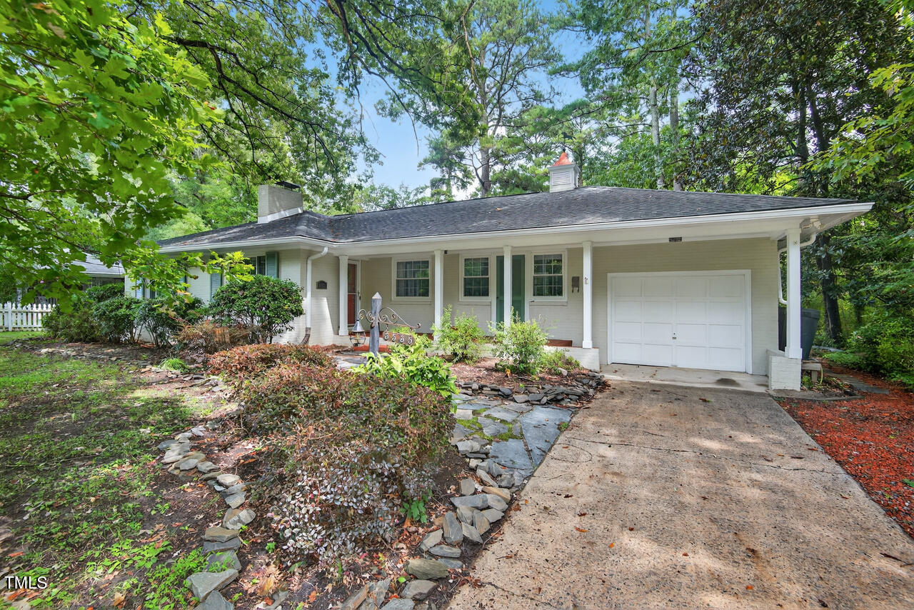 front view of a house with a porch