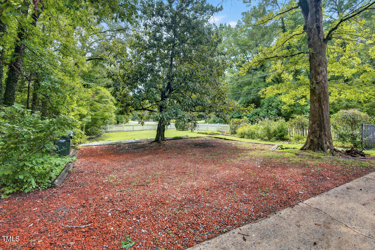 3535 Hope Valley Road Durham, NC 27707 - Photo 22 of 24 a view of a yard with a tree