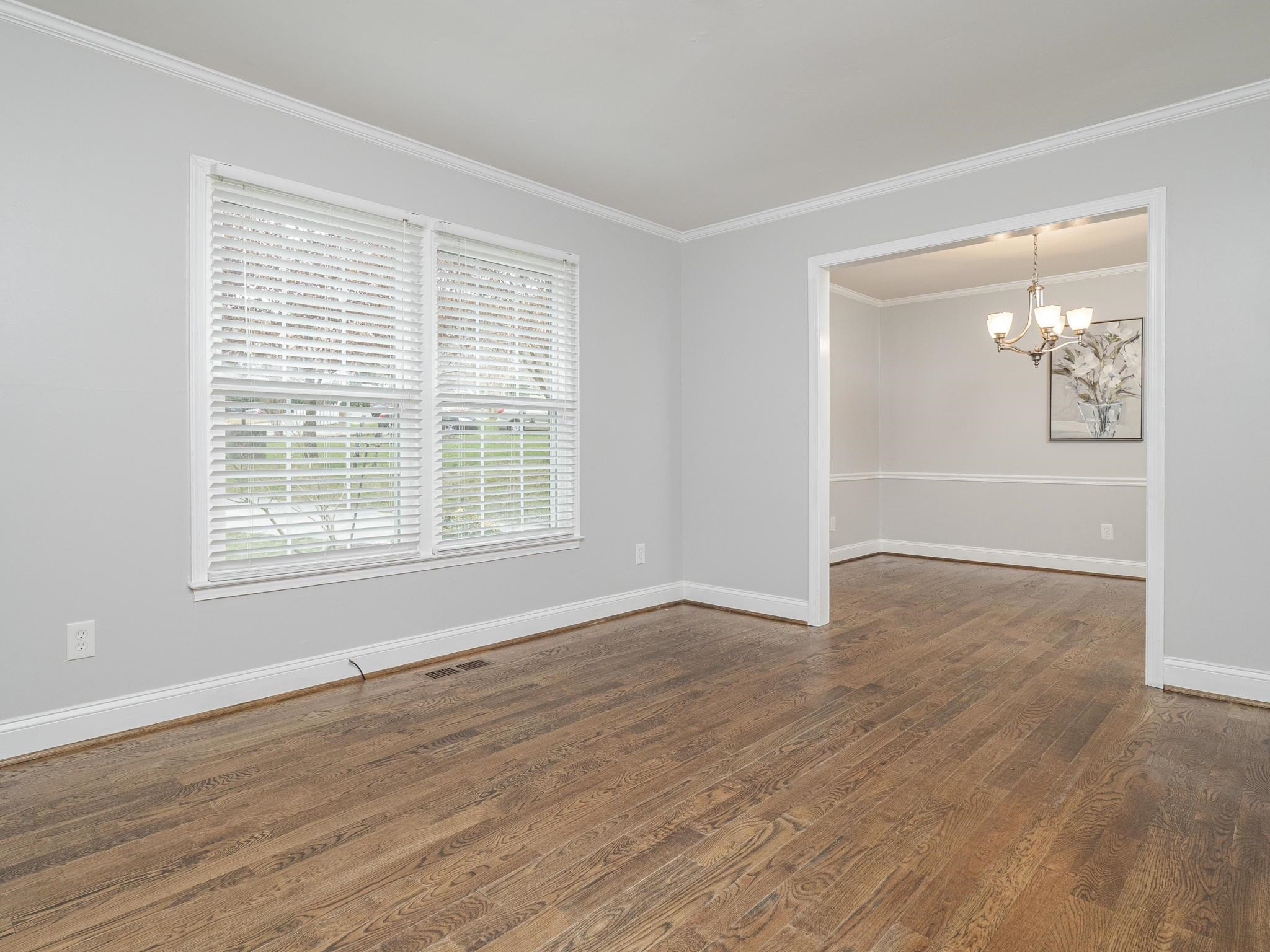 Traditionally a formal living room, but you can modernize this area by making it a USEABLE FLEX SPACE/BONUS ROOM! Living Room