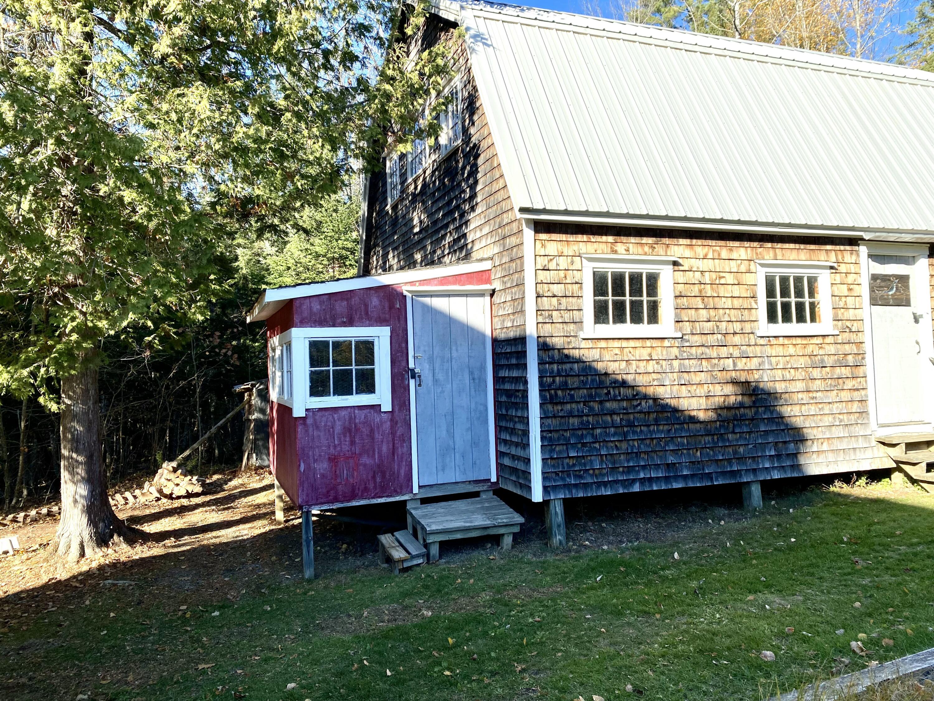 6 East Dixmont Road Monroe, ME 04951 - Photo 20 of 23 Former chicken coop attached to barn
