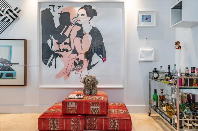 a view of a hallway with front door