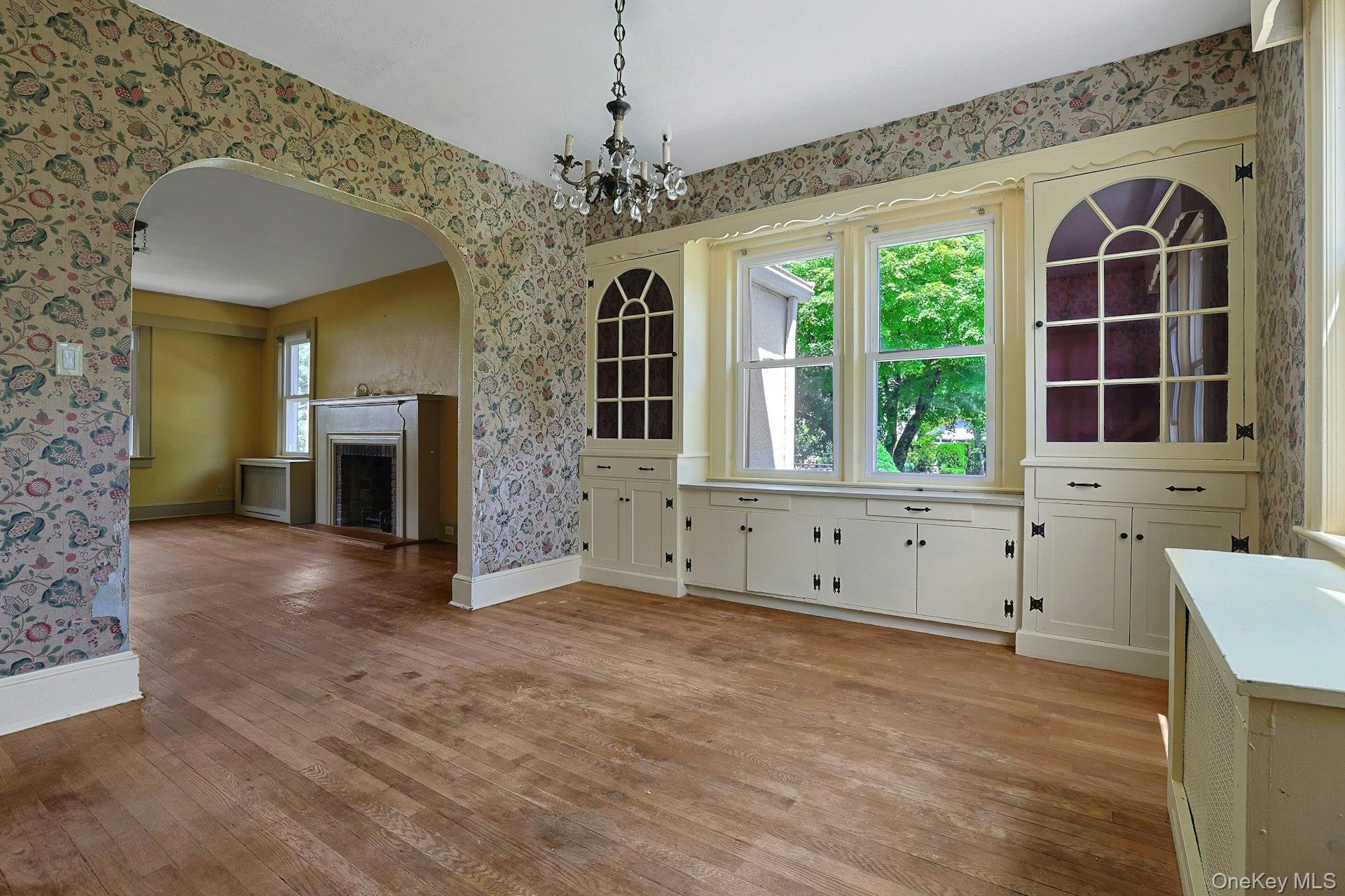 333 South Middletown Road Nanuet, NY 10954 - Photo 12 of 22 a view of a livingroom with a fireplace and window