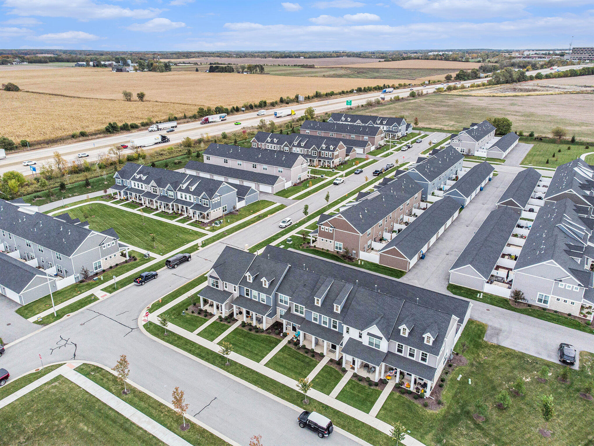 1053 East 117th Lane Crown Point, IN 46307 - Photo 21 of 23 an aerial view of a city