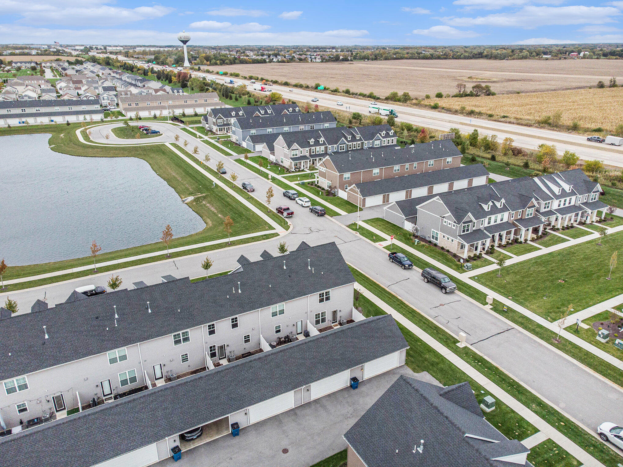 1053 East 117th Lane Crown Point, IN 46307 - Photo 3 of 23 an aerial view of a city