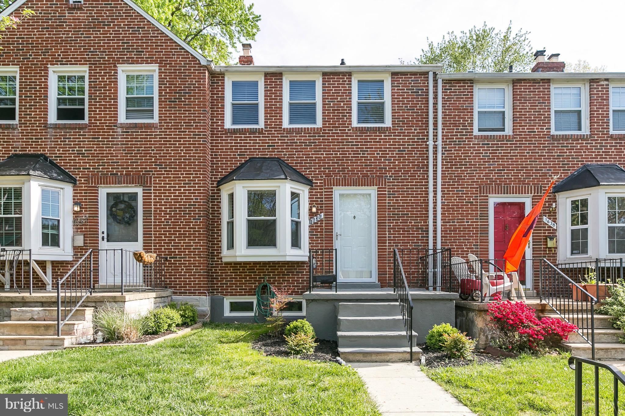 1636 Aberdeen Road Baltimore, MD 21286 - Photo 3 of 30 a front view of a house with garden