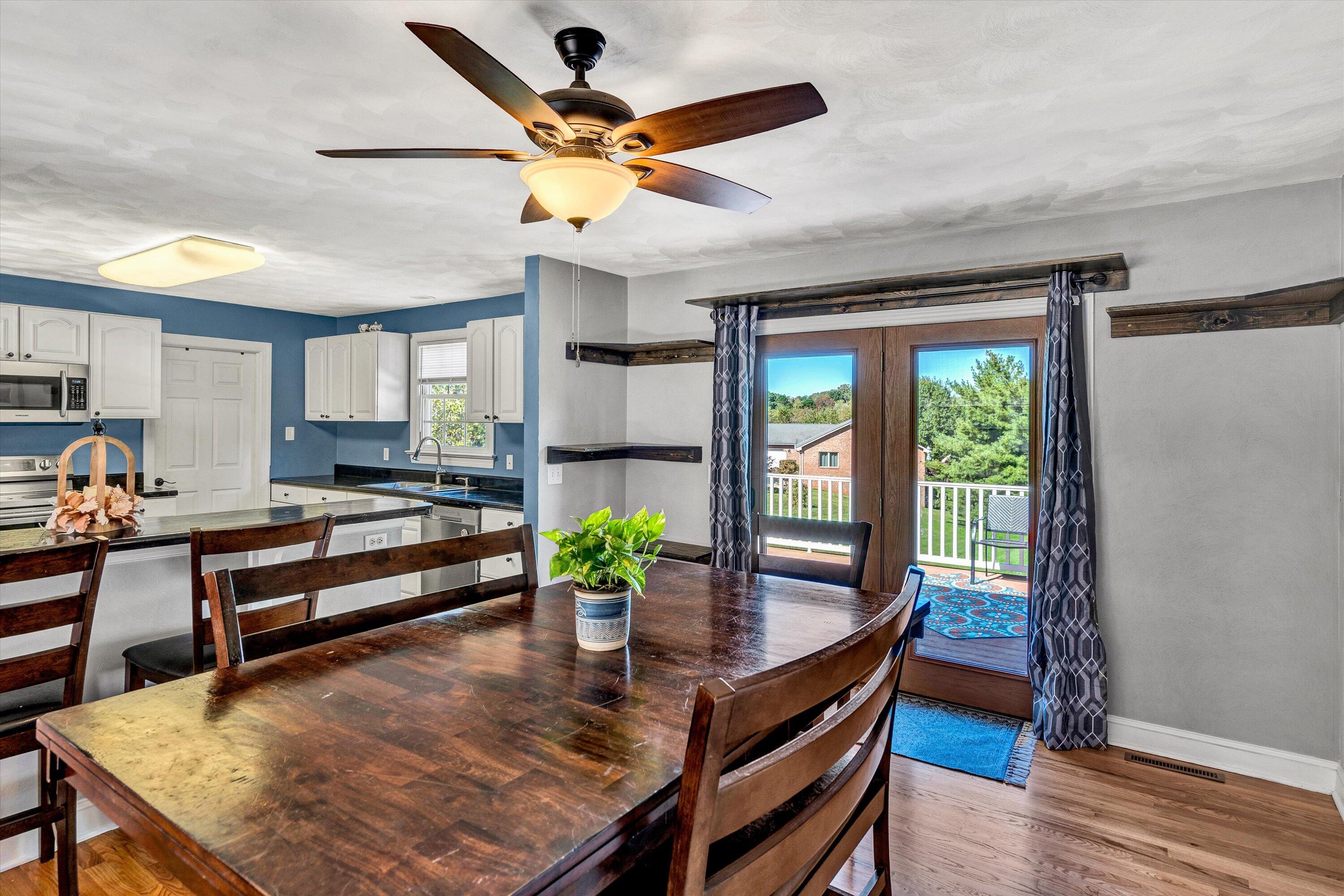 113 Aftons Meadow Road Vinton, VA 24179 - Photo 11 of 36 Dining Area w/Deck View