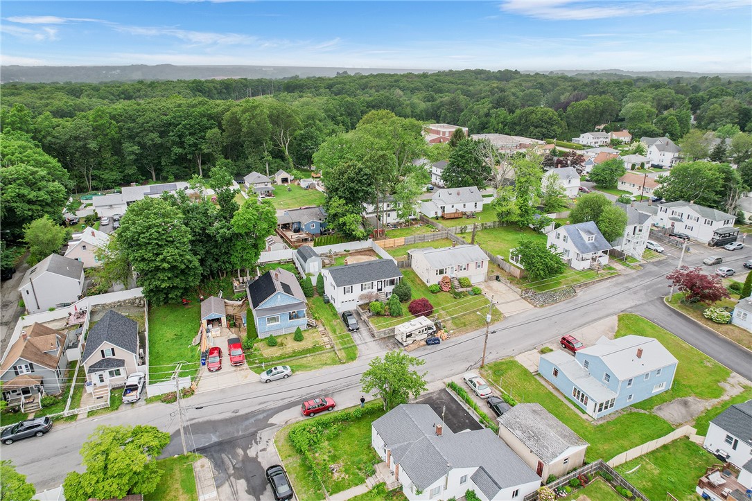 65 Winfield Road Johnston, RI 02919 - Photo 14 of 15 Front of home drone shot.
