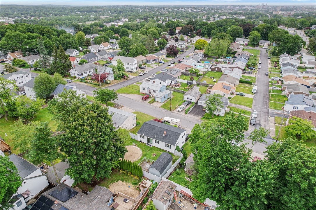 65 Winfield Road Johnston, RI 02919 - Photo 15 of 15 Rear of home drone shot.