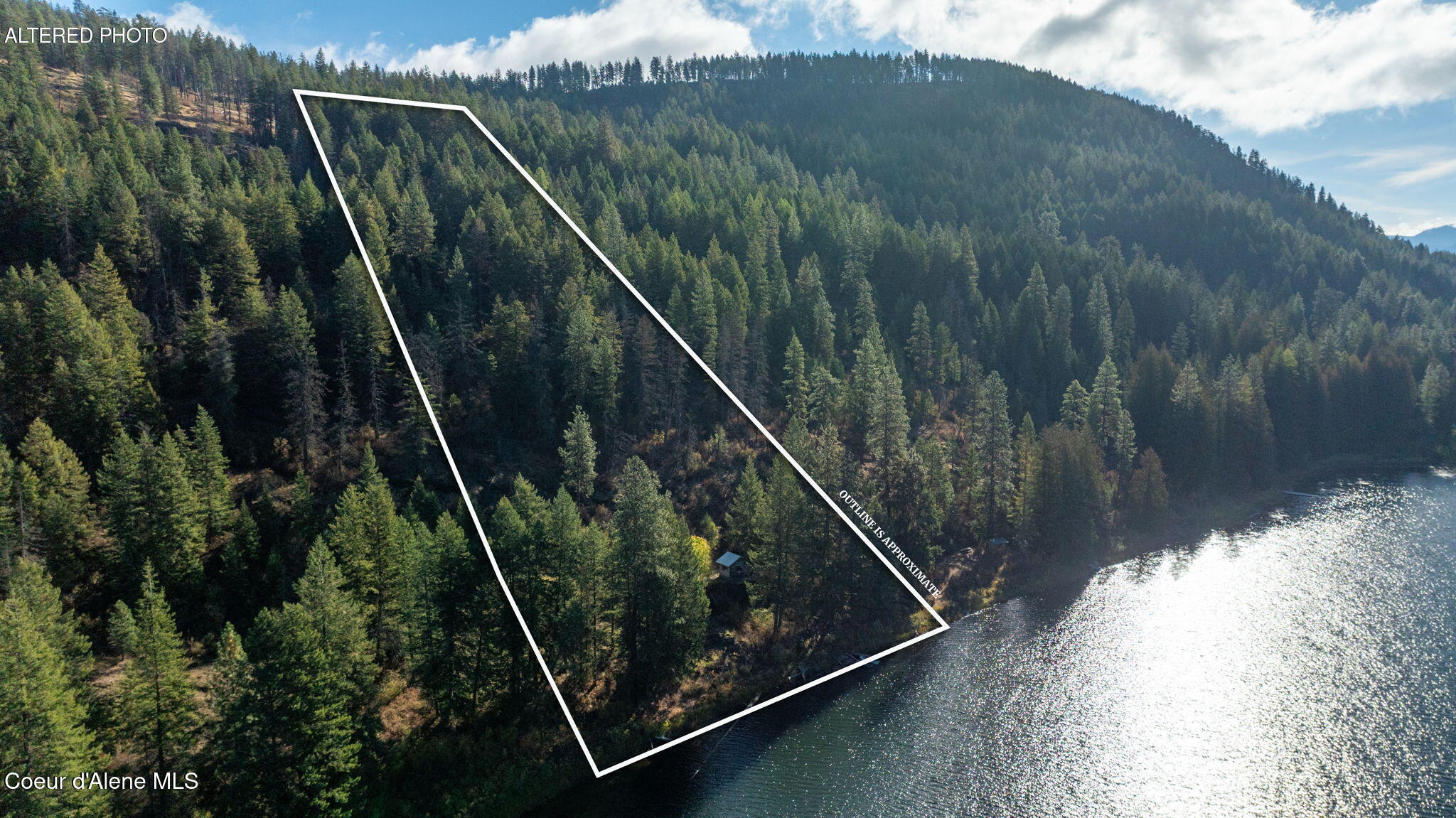 1402 Mirror Lake Road Sagle, ID 83860 - Photo 43 of 47 1-web-or-mls-DJI_0059 outlined