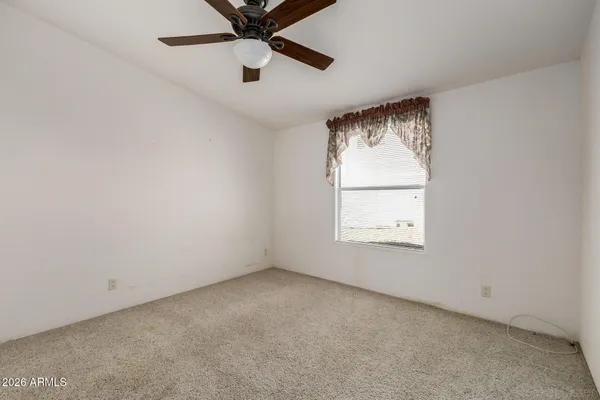 a view of empty room