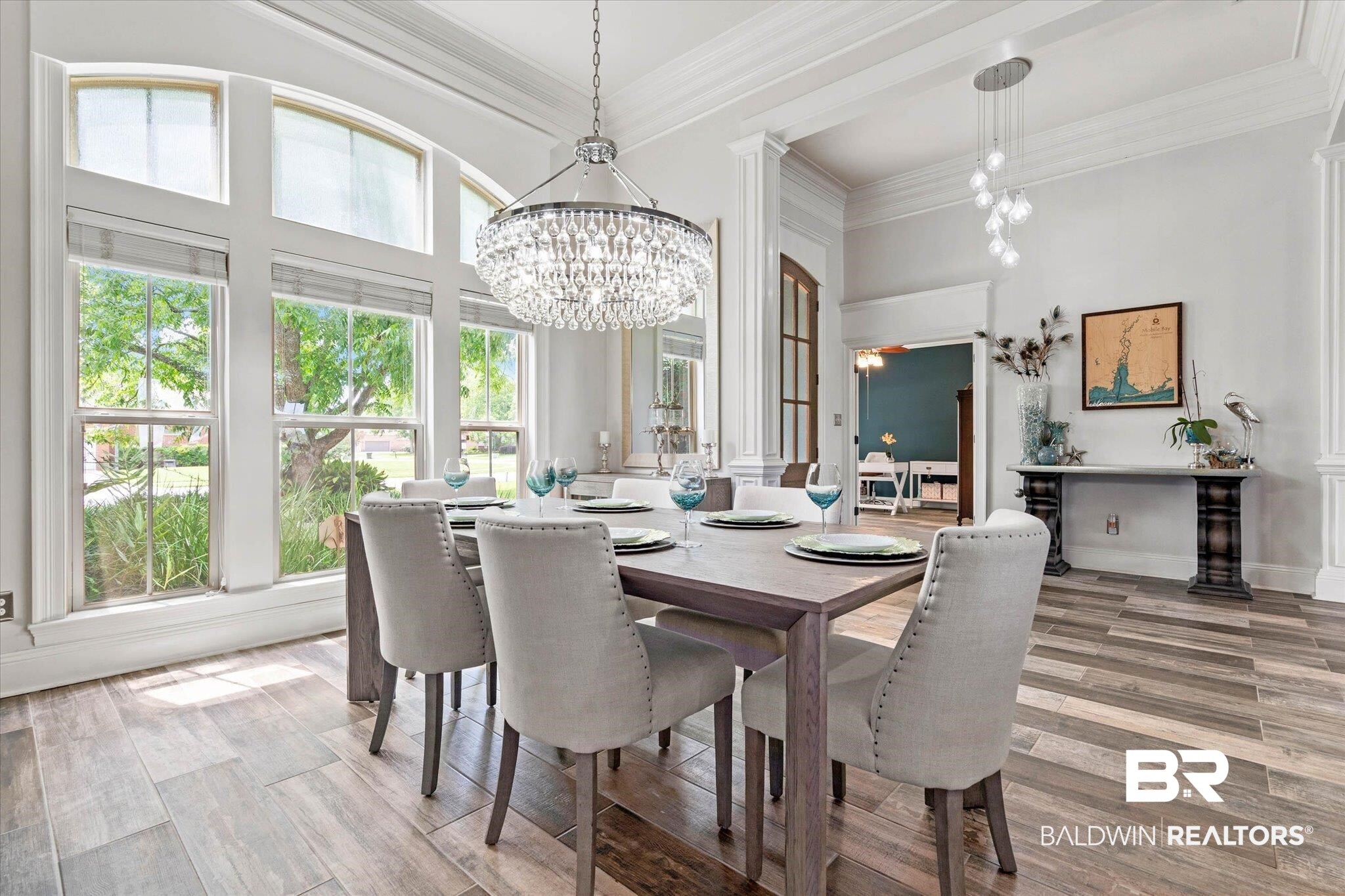 24908 Bosbyshell Avenue Daphne, AL 36526 - Photo 13 of 49 High ceilings and lovely chandelier