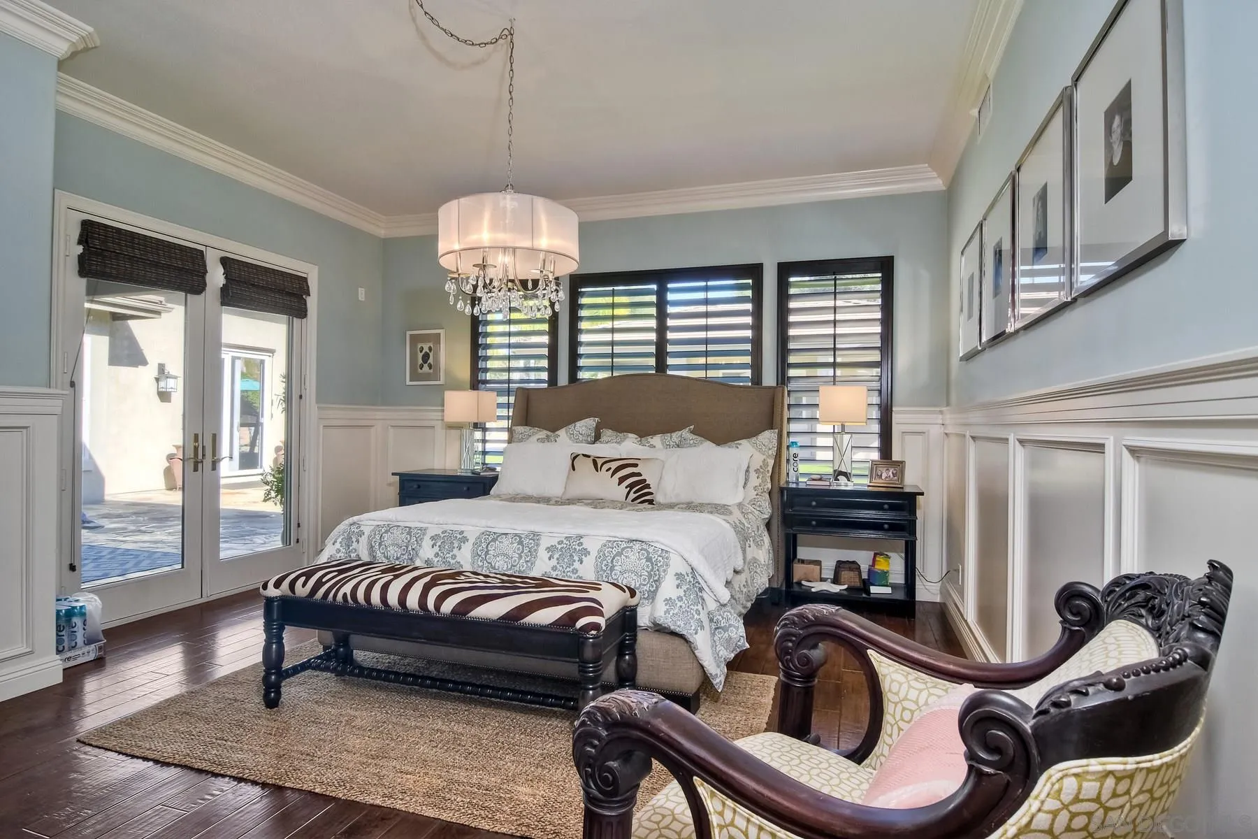 11739 Treadwell Drive Poway, CA 92064 - Photo 20 of 46 a bedroom with furniture and a large window