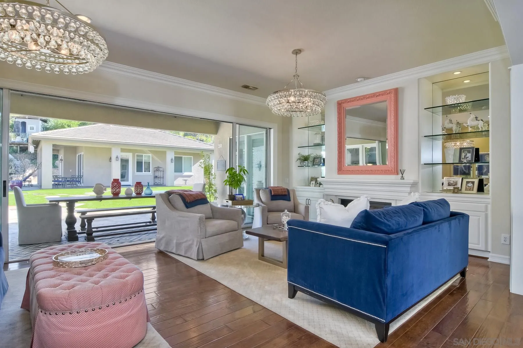 11739 Treadwell Drive Poway, CA 92064 - Photo 2 of 46 a living room with furniture and a chandelier