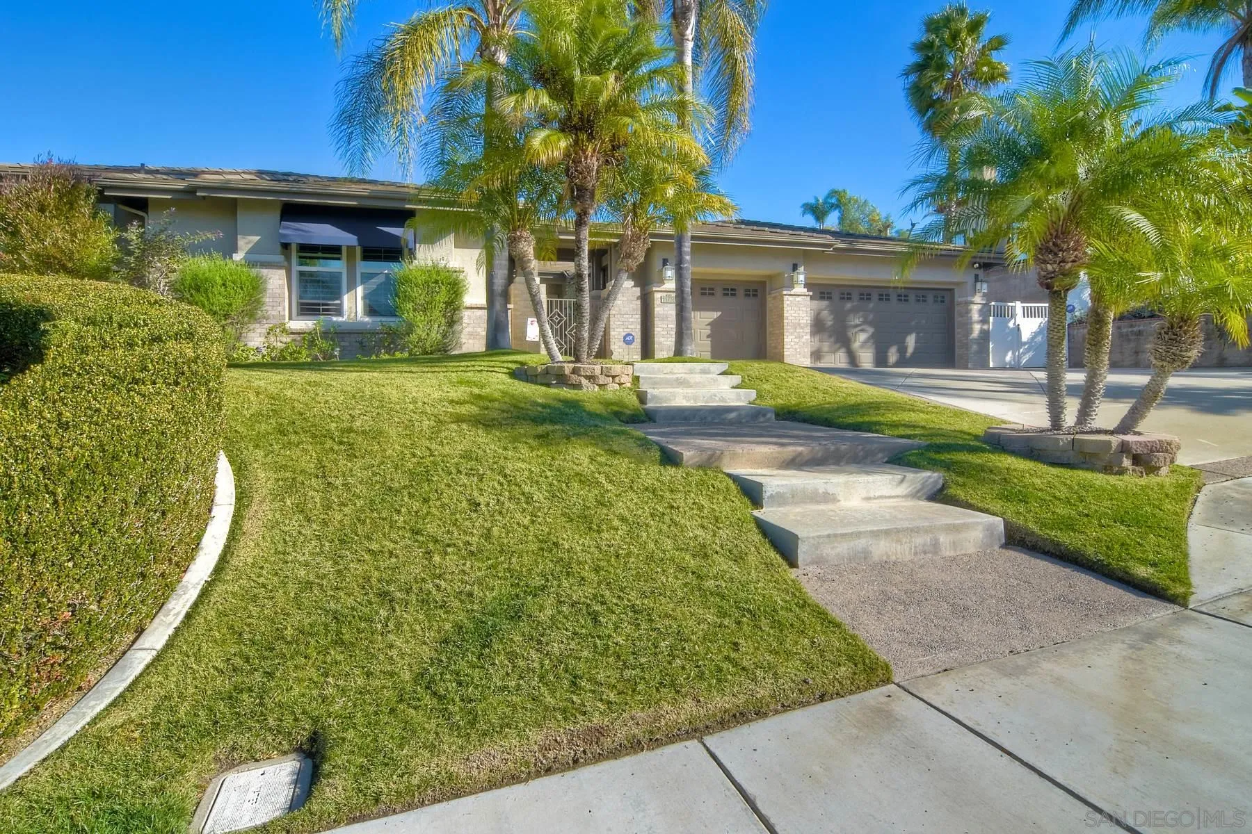 11739 Treadwell Drive Poway, CA 92064 - Photo 43 of 46 front view of a house with a yard