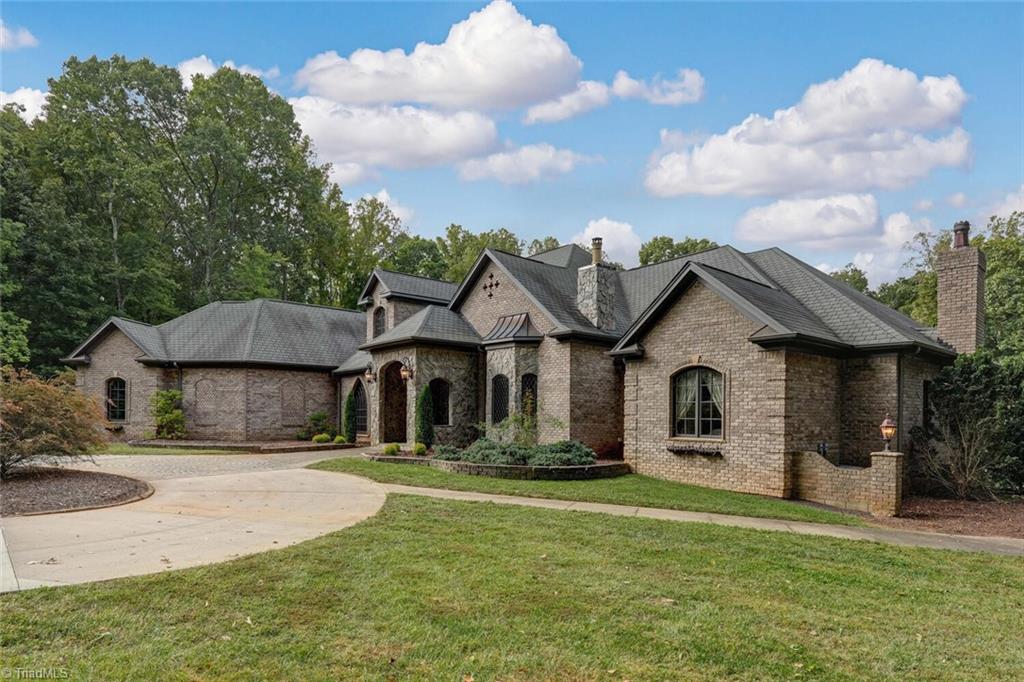 7809 Gold Ridge Road Oak Ridge, NC 27310 - Photo 46 of 50 ANOTHER VIEW OF THE HOME CIRCULAR DRIVE