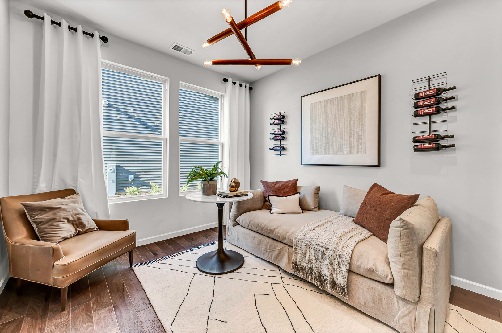 3256 Oak Creek Lane Aurora, IL 60503 - Photo 8 of 19 a bedroom with furniture and a large window