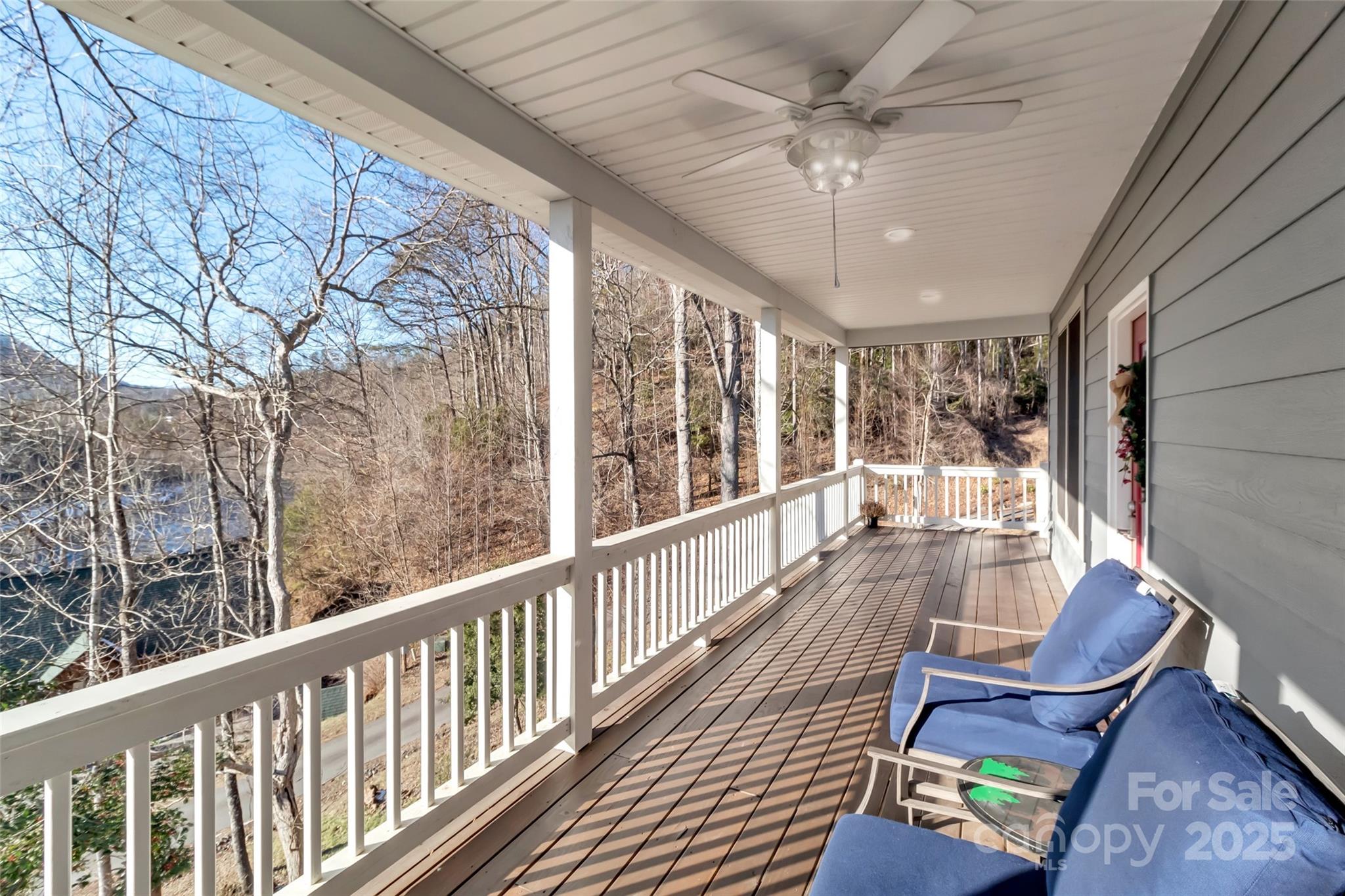 78 Rio Bravo Drive Sylva, NC 28779 - Photo 5 of 19 a view of a two chairs in the balcony