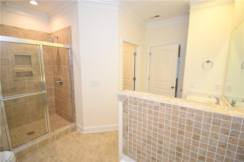 2270 Willard Dairy Road High Point, NC 27265 - Photo 19 of 28 A view from the tub towards the closet.