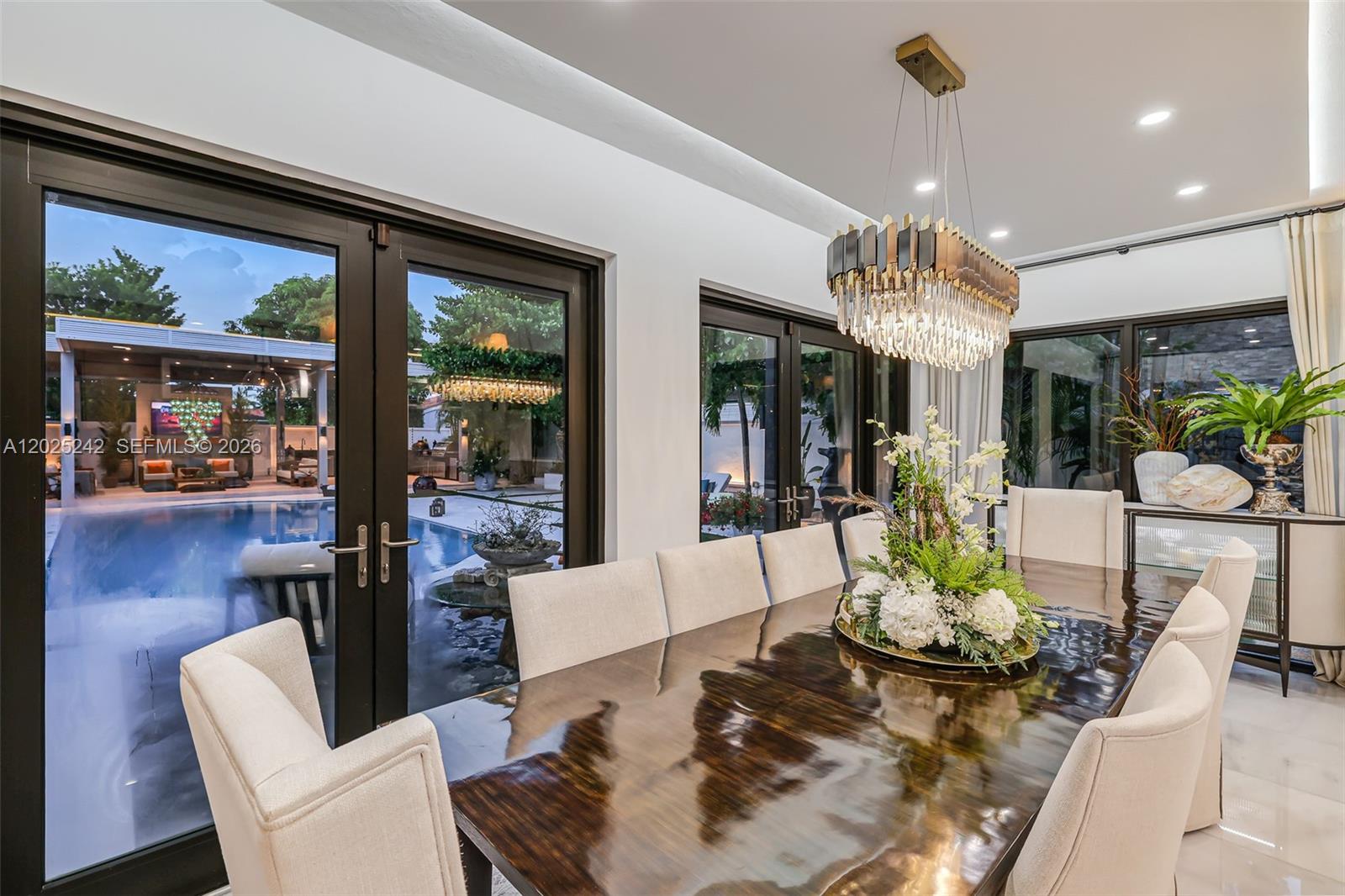 8761 Southwest 56th Street Miami, FL 33165 - Photo 25 of 90 a living room with furniture and a large window