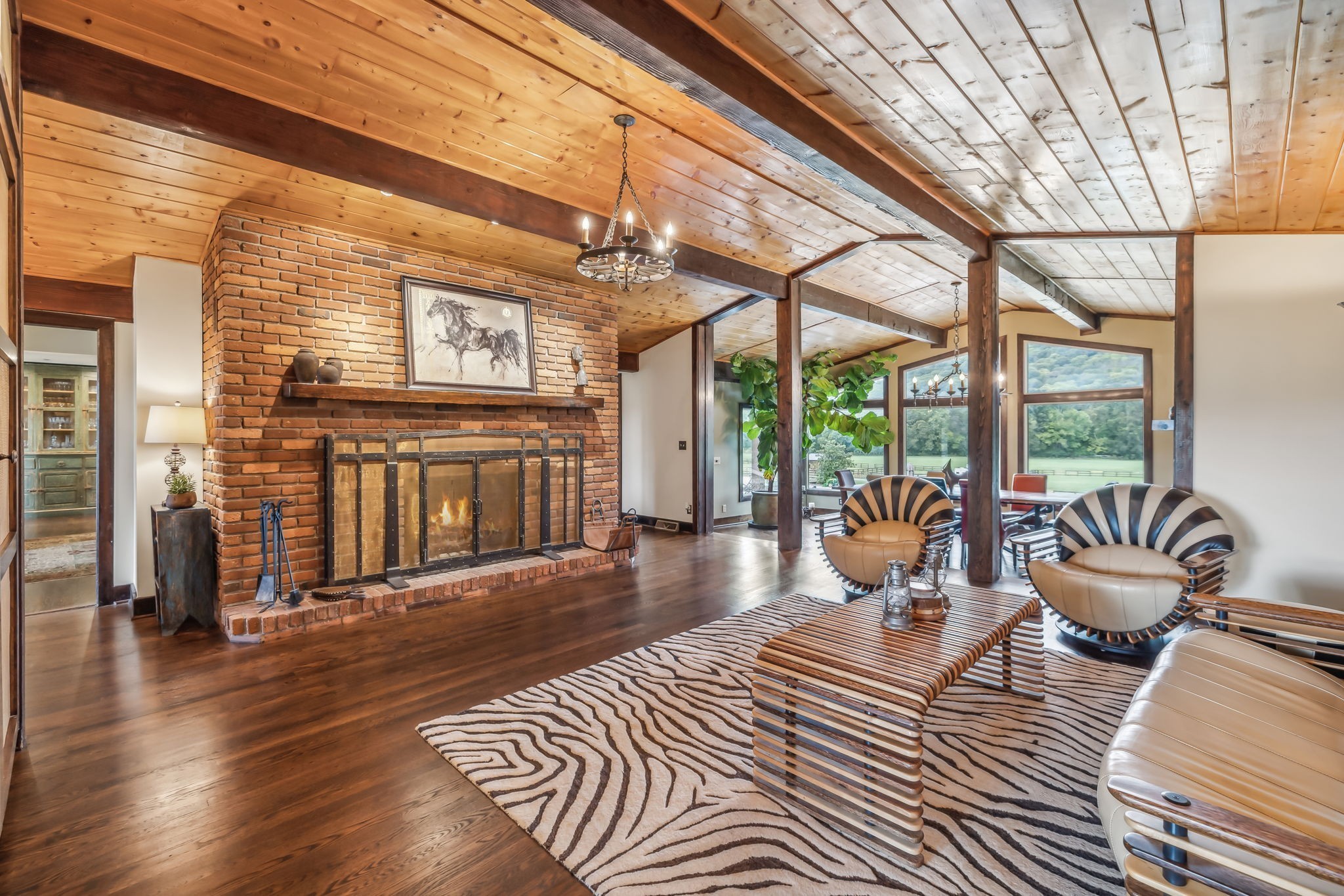 2864 Sawyer Bend Road Nashville, TN 37221 - Photo 15 of 94 a living room with furniture large window and wooden floor