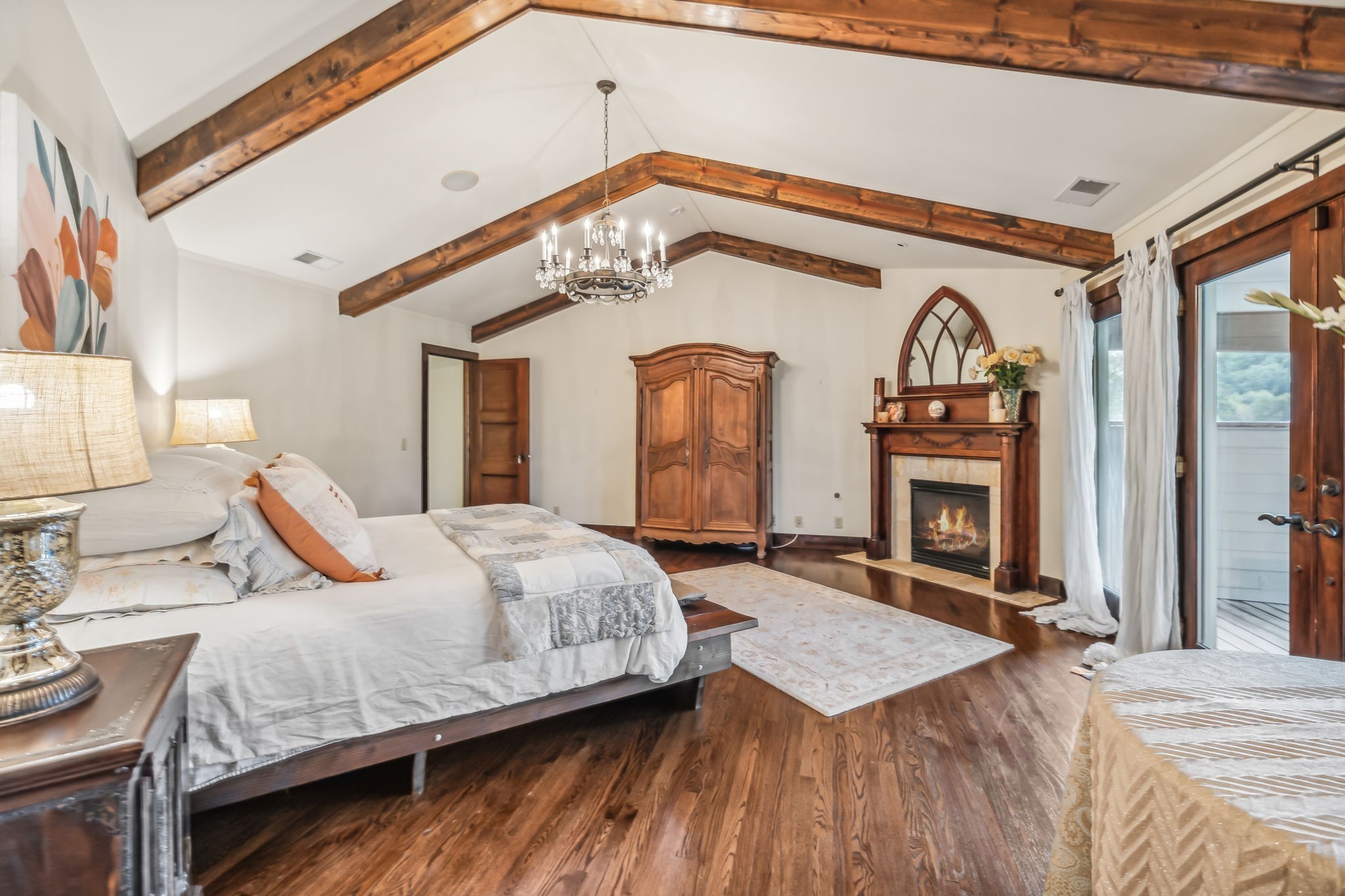 2864 Sawyer Bend Road Nashville, TN 37221 - Photo 53 of 94 a bedroom with a bed a mirror and dresser