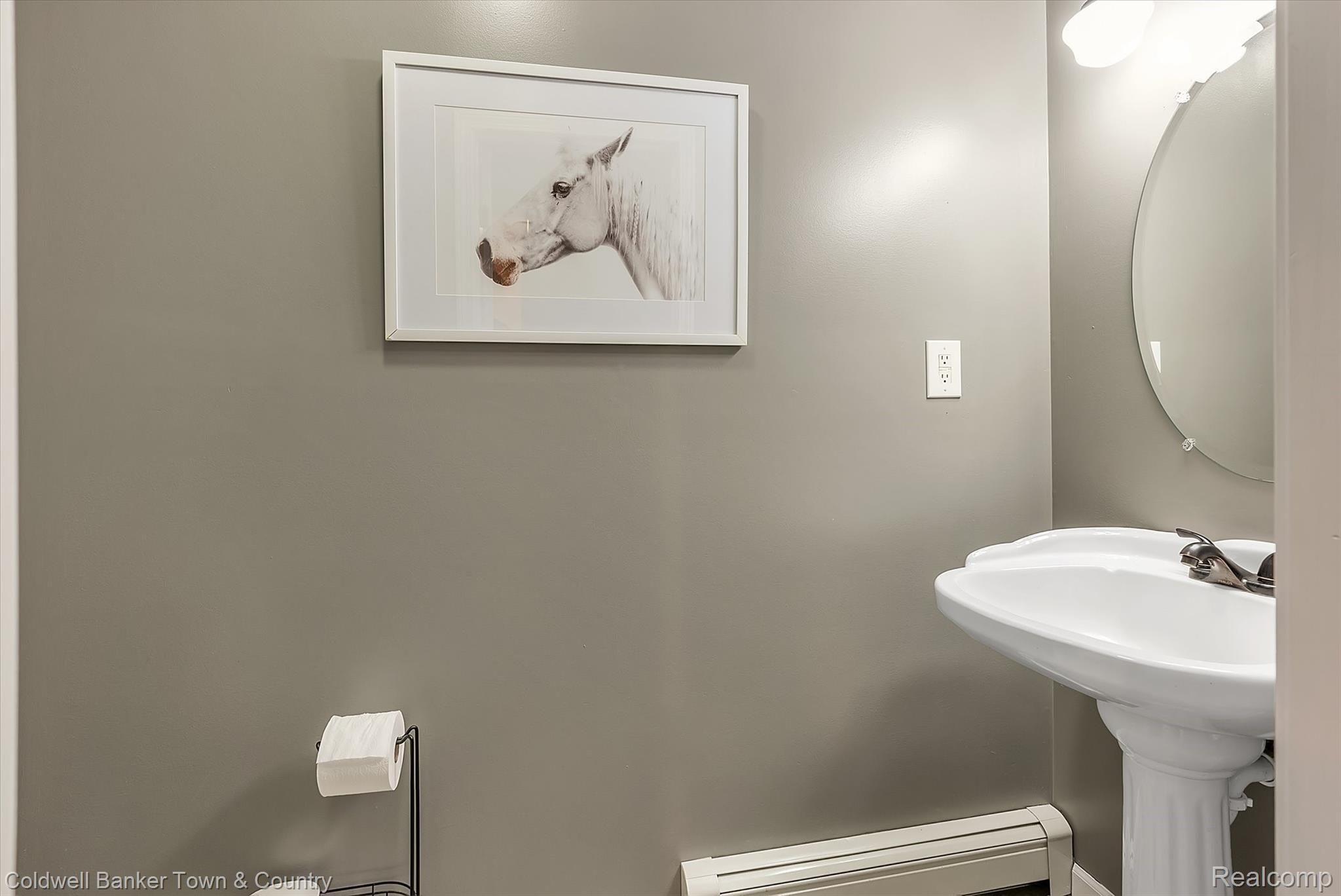5431 Evans Road Holly, MI 48442 - Photo 22 of 81 Powder Room with ceramic tile on Main floor, across from laundry room