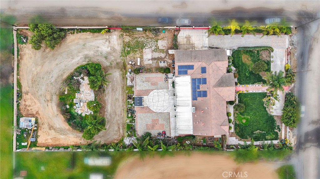 17777 Brazier Drive Riverside, CA 92508 - Photo 46 of 58 an aerial view of residential houses with outdoor space