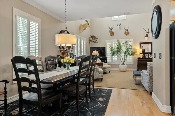 a kitchen with cabinets and stainless steel appliances