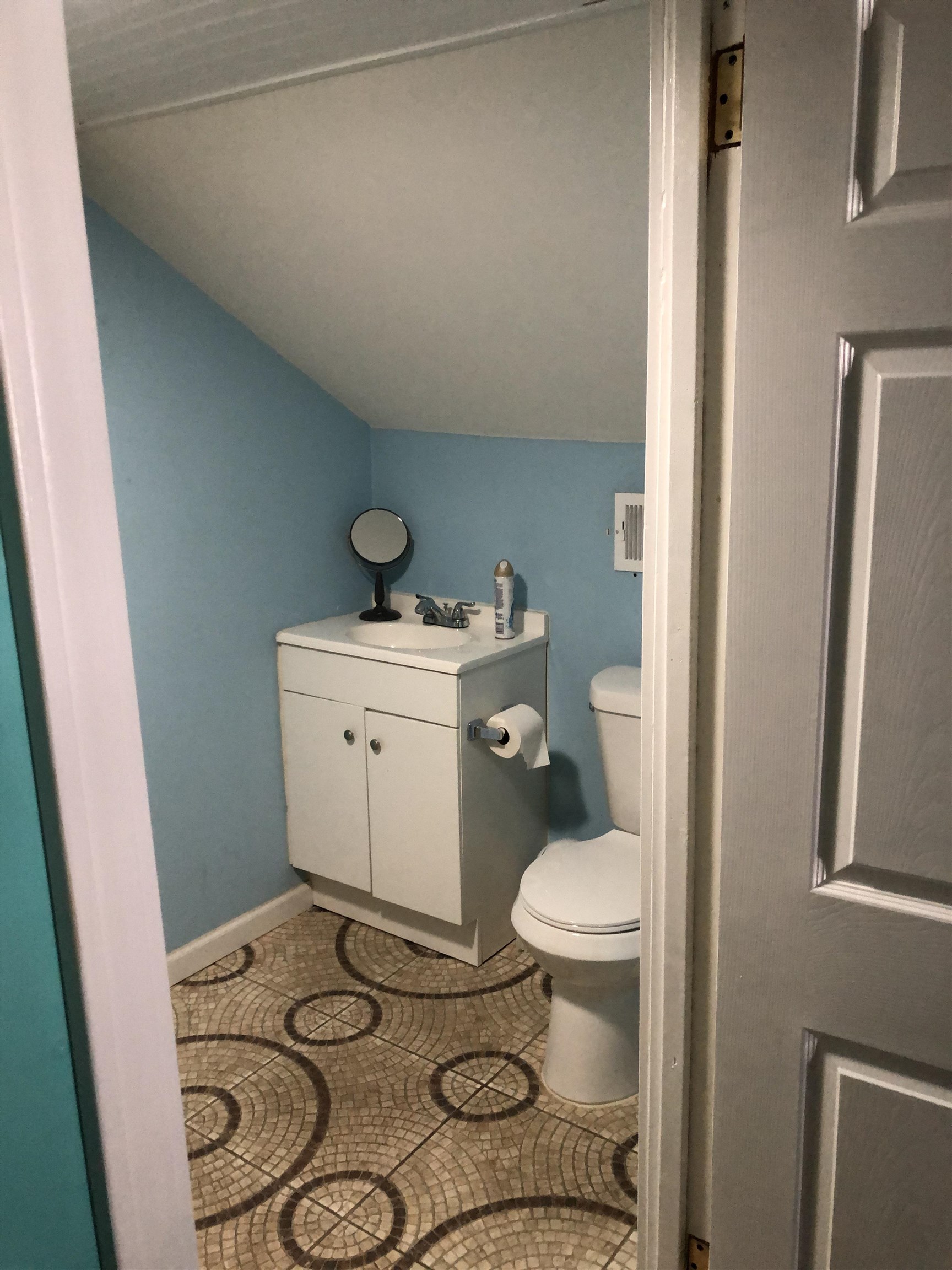 1441 Duke Road Memphis, TN 38122 - Photo 12 of 19 a bathroom with a sink toilet and a shower