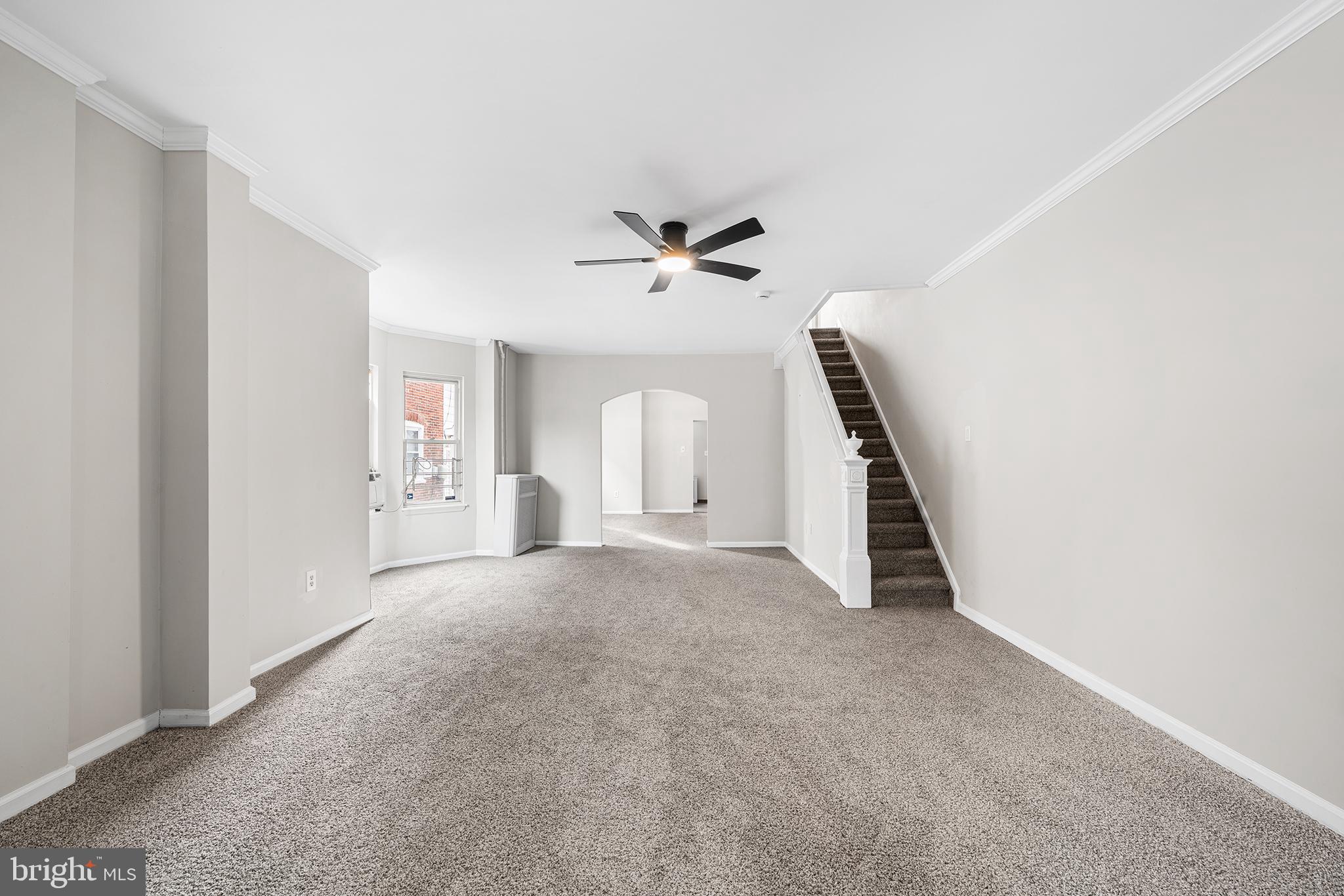 1006 Highland Avenue Chester, PA 19013 - Photo 8 of 29 a view of a livingroom with a ceiling fan