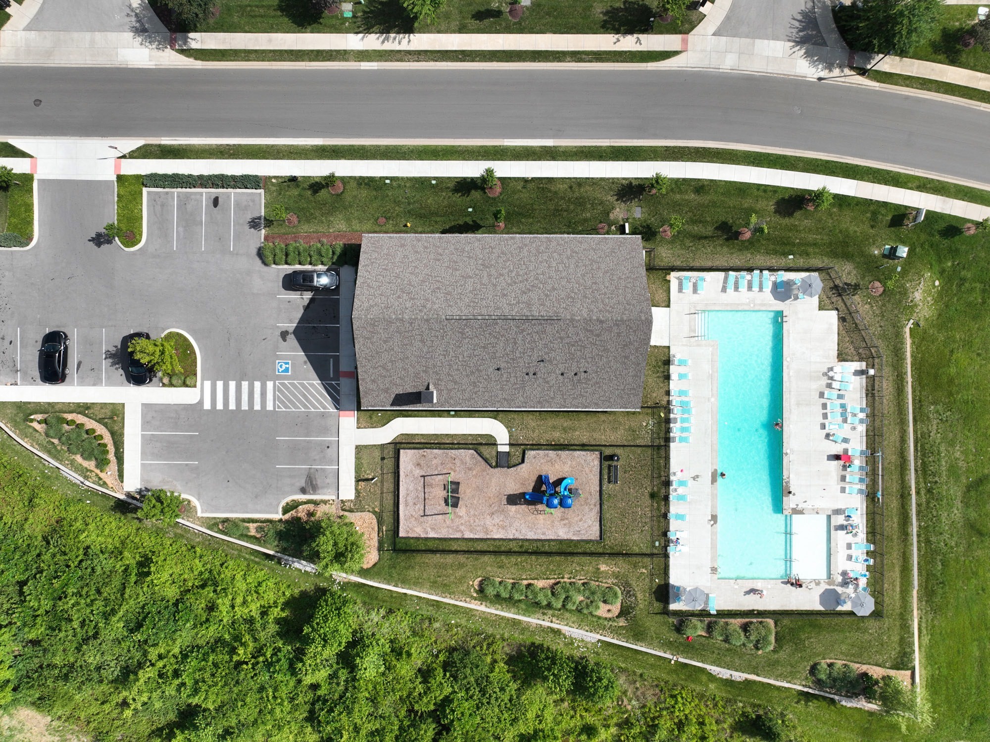 704 Mickelson Way Lebanon, TN 37087 - Photo 36 of 38 an aerial view of a house with a yard