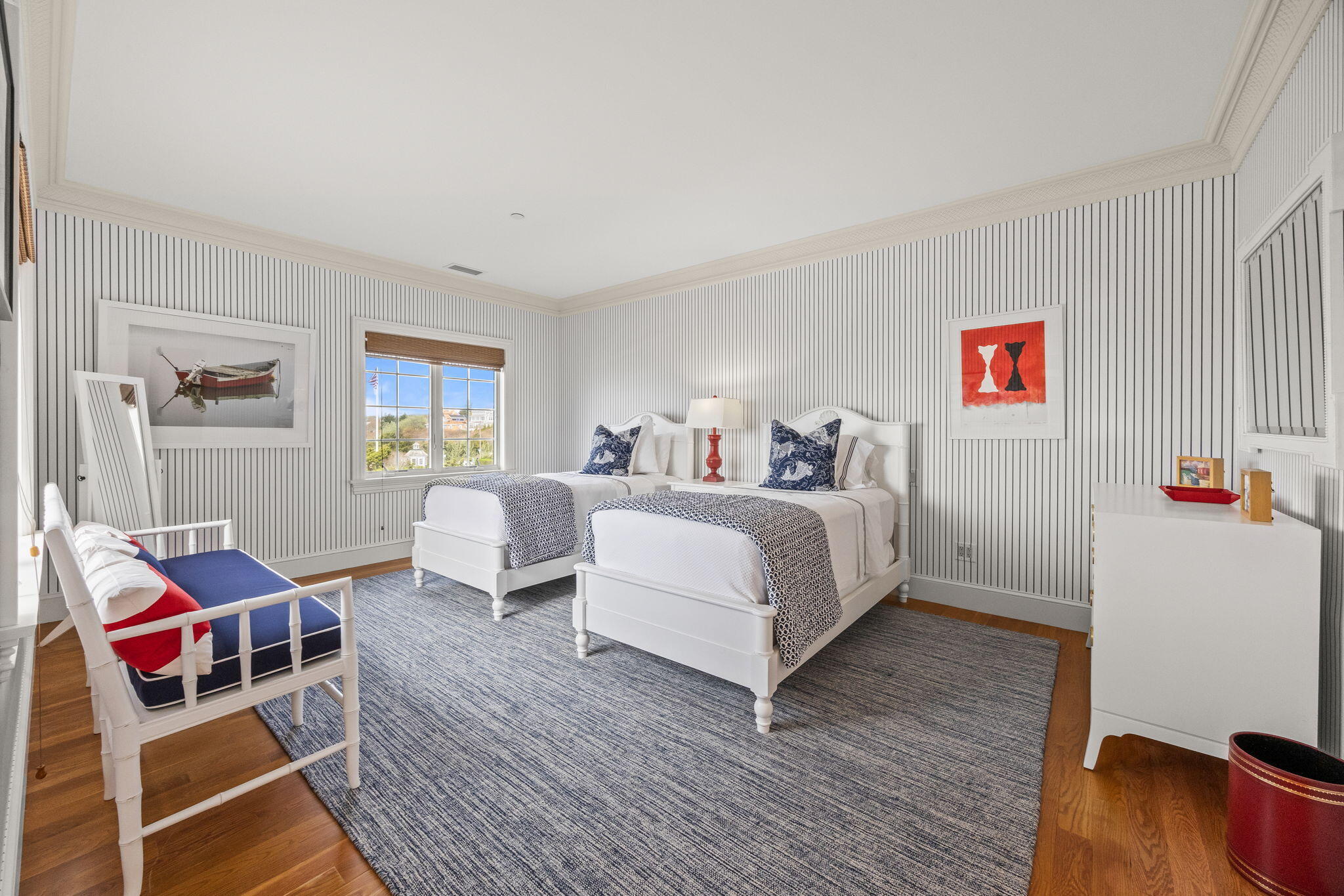 23 Snow Inn Road, Unit 8 Harwich Port, MA 02646 - Photo 45 of 100 a spacious bedroom with a bed and wooden floor