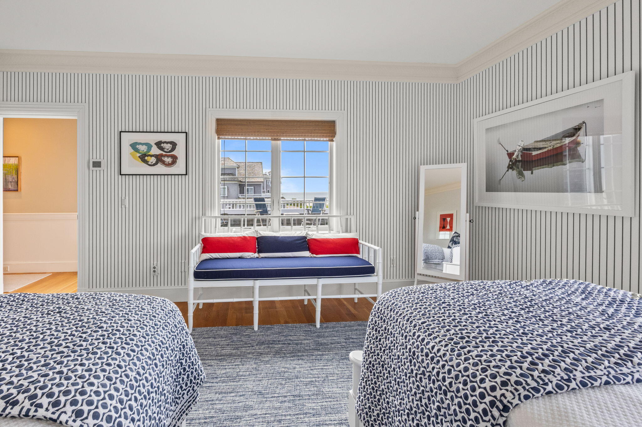 23 Snow Inn Road, Unit 8 Harwich Port, MA 02646 - Photo 47 of 100 a room that has a bed and a table in it