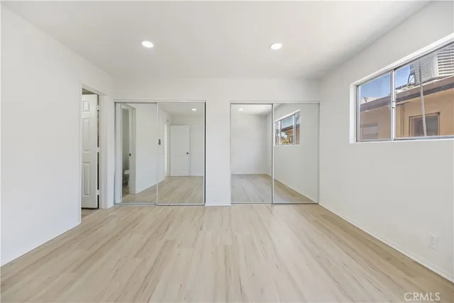 a view of hallway with stairs