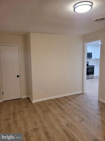 a view of empty room