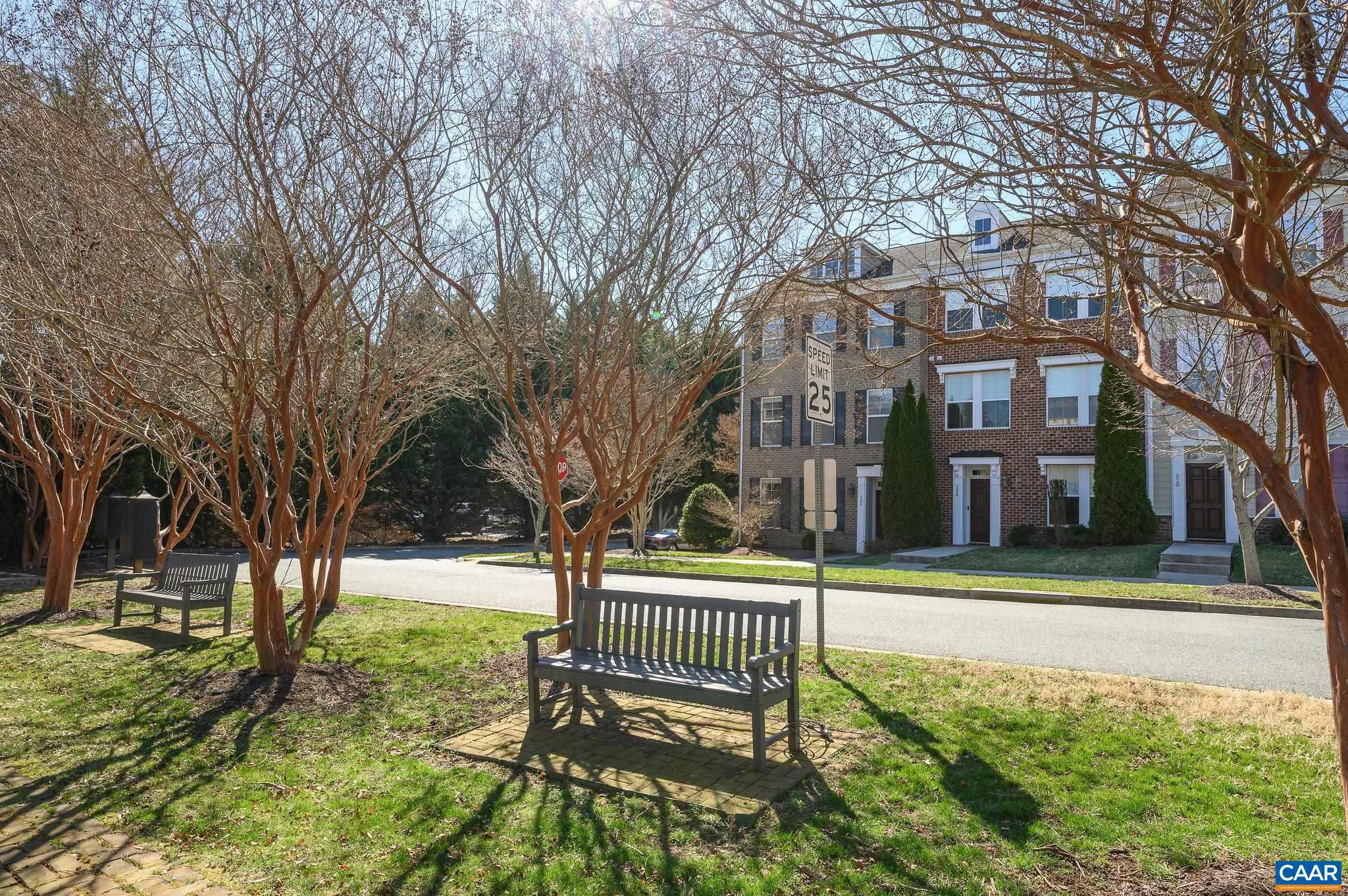 508 Tulip Tree Court Charlottesville, VA 22903 - Photo 33 of 35 a view of a brick house with a large trees