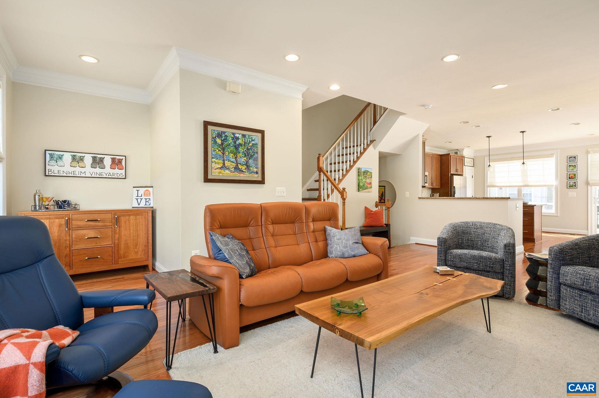 508 Tulip Tree Court Charlottesville, VA 22903 - Photo 6 of 35 a living room with furniture and a couch