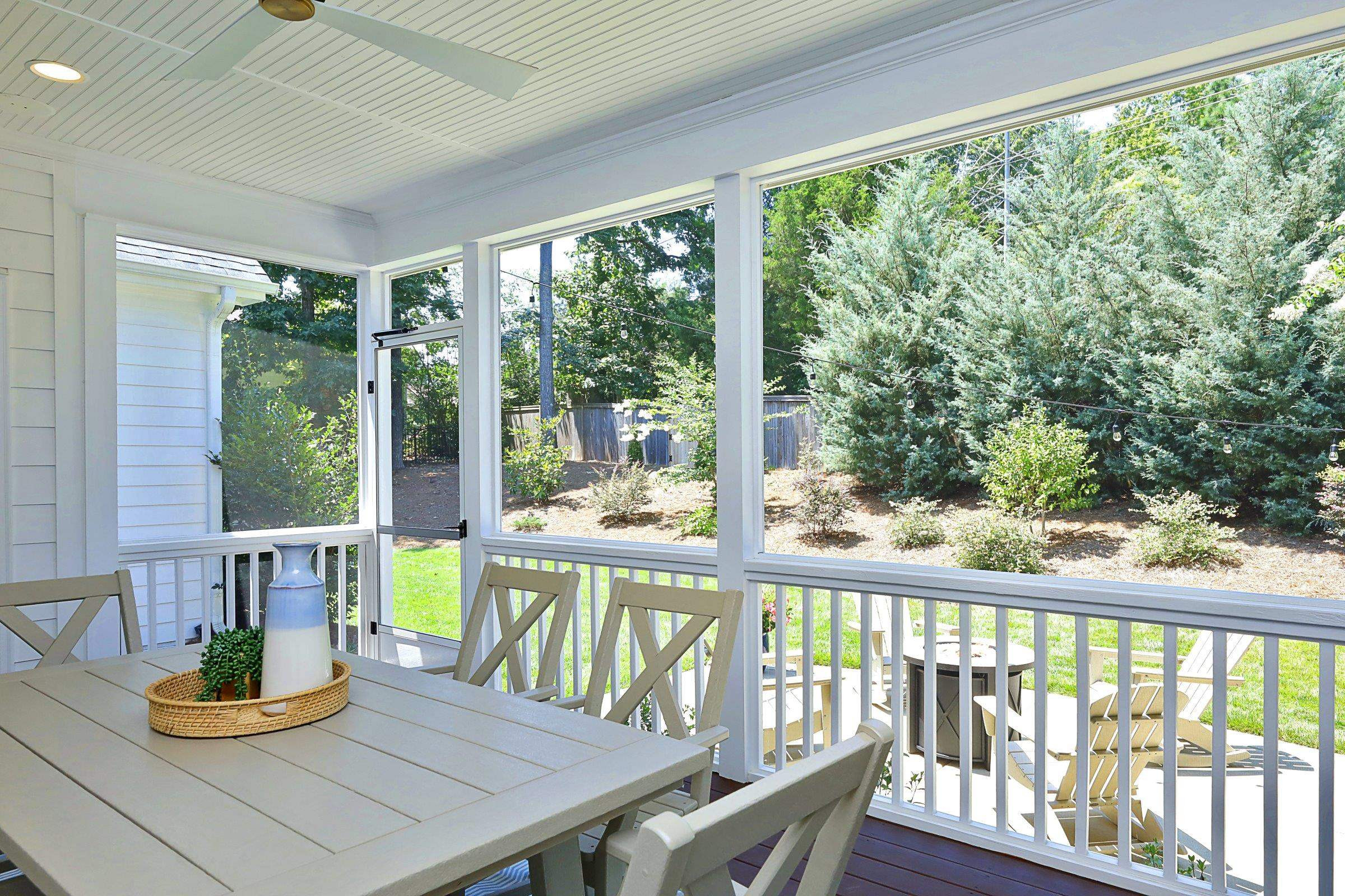 5405 Crestview Road Raleigh, NC 27609 - Photo 38 of 48 Screened in Porch and Patio