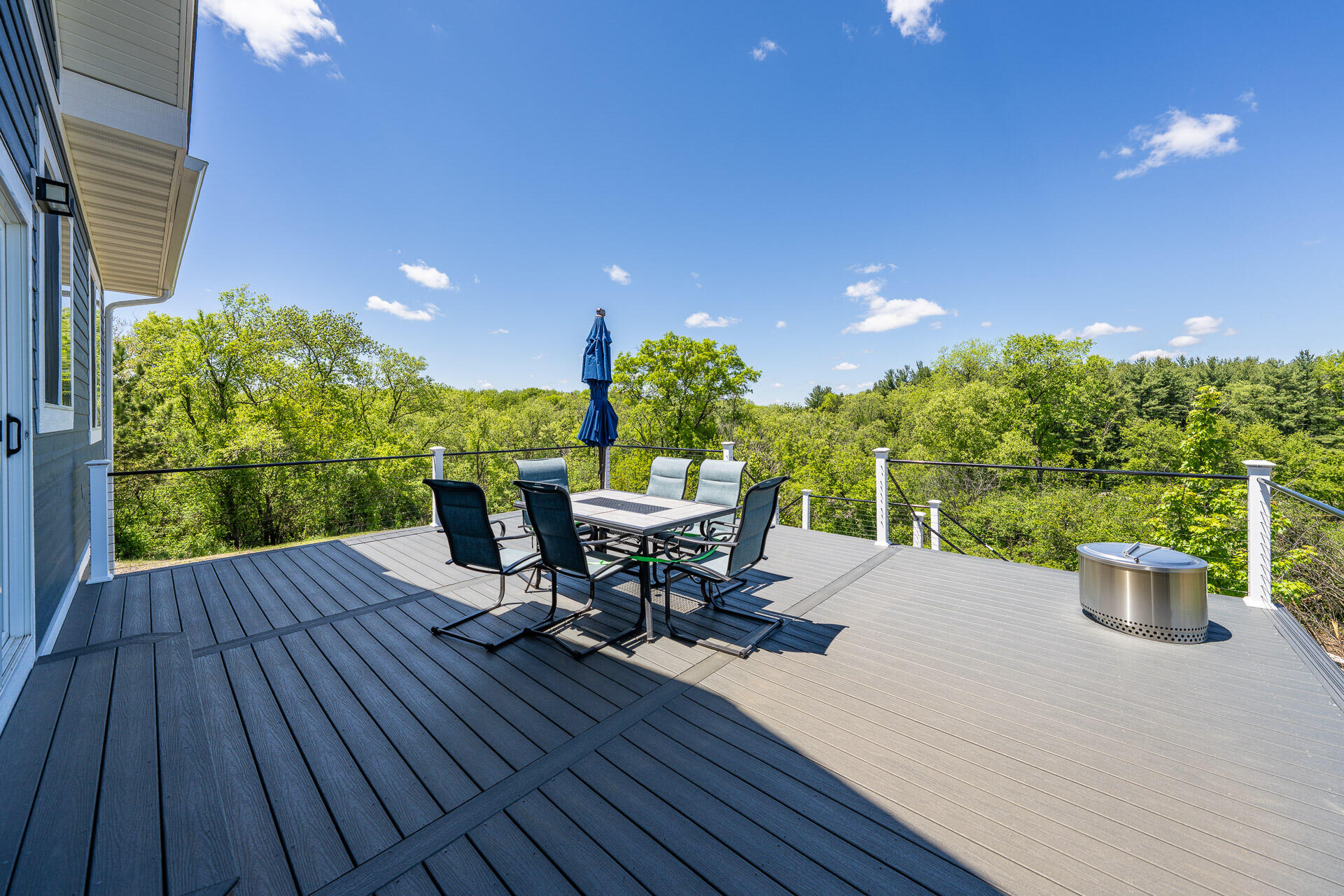 2578 Back Road Lyons, WI 53147 - Photo 18 of 46 Huge Maintenance Free Rear Deck