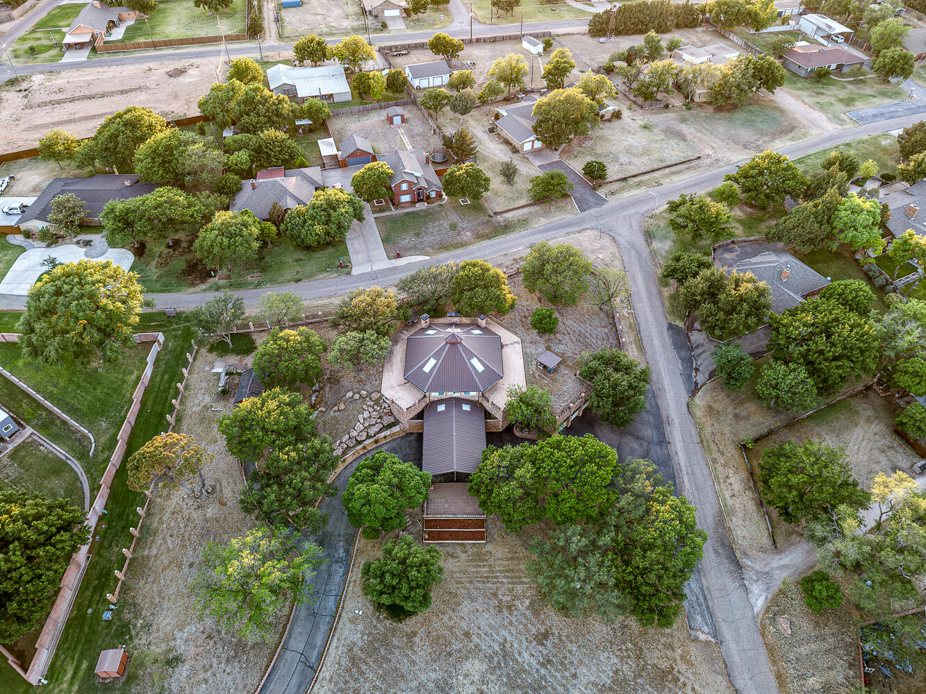 409 Mill Road Lubbock, TX 79403 - Photo 85 of 86 an aerial view of residential house with an outdoor space