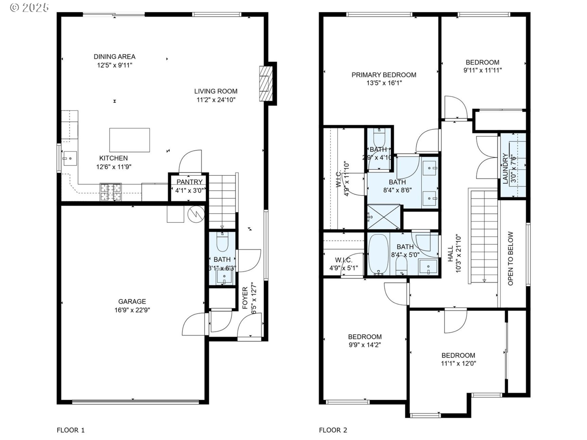 3544 Southwest Tegart Lane Gresham, OR 97080 - Photo 48 of 48 Floor Plan