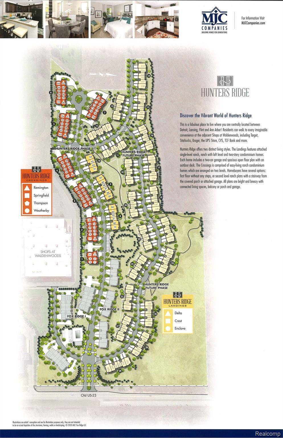 9832 Ridge Run, Unit 52 Howell, MI 48855 - Photo 2 of 3 Condo Site Plan.jpg