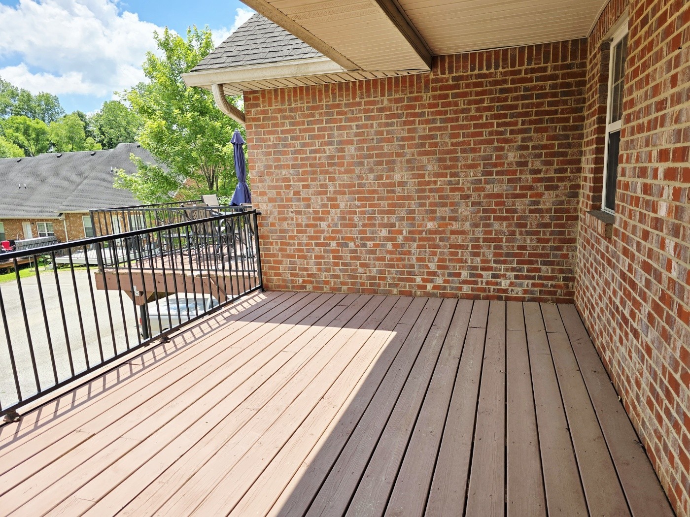 135 Excell Road, Unit 1003 Clarksville, TN 37043 - Photo 14 of 39 a view of wooden balcony