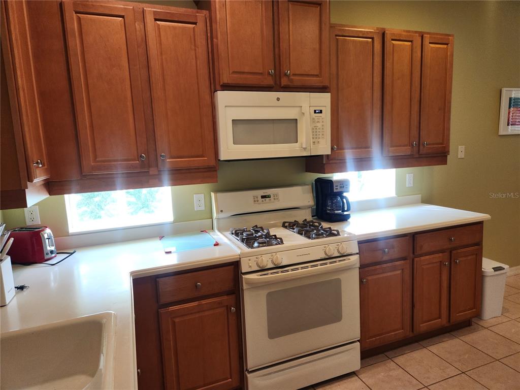 6642 Tailfeather Way Bradenton, FL 34203 - Photo 10 of 28 a kitchen with a stove microwave and sink