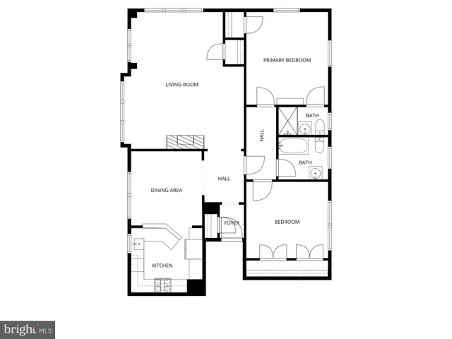 a picture of a floor plan
