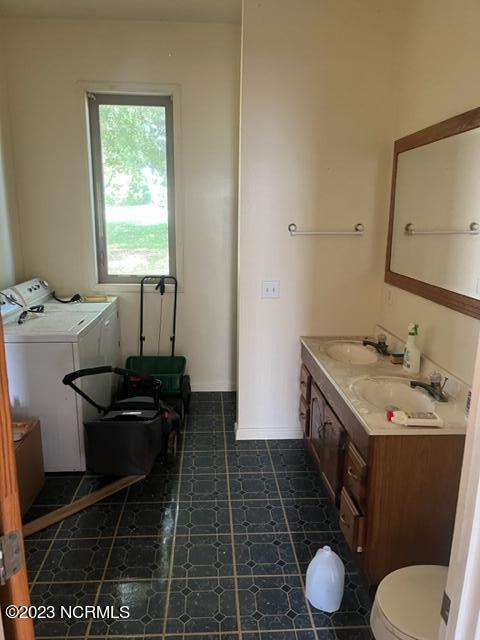1709 Corcus Ferry Road Hampstead, NC 28443 - Photo 31 of 33 Garage Bathroom