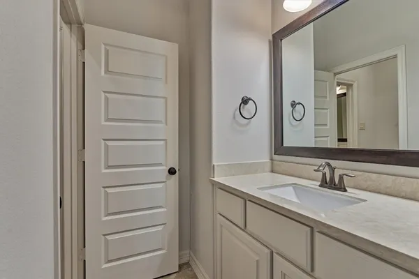 a balcony with furniture