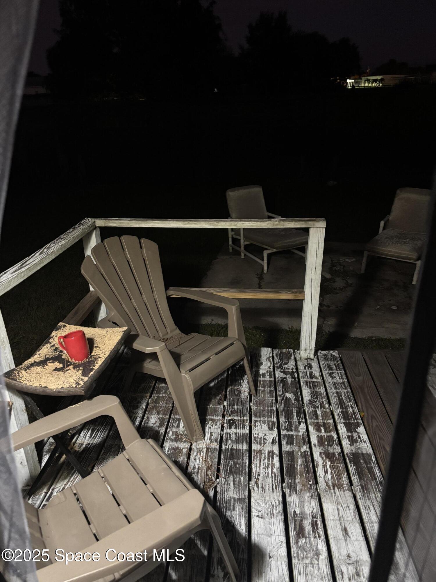 514 Donley Street Cocoa, FL 32922 - Photo 16 of 22 a view of a balcony with chairs